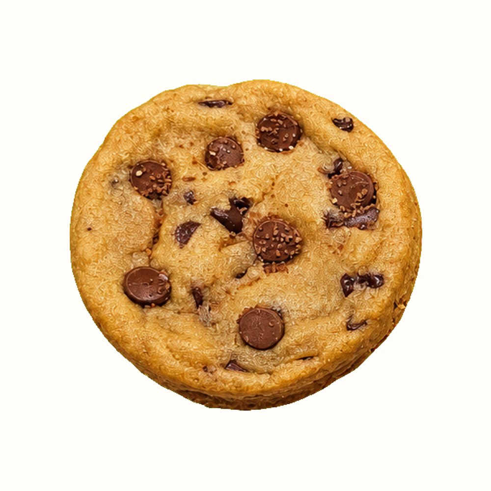 A classic chocolate chip cookie